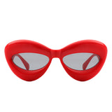 S1208 - Oversize Modern Irregular Lips Shape Fashion Women Sunglasses