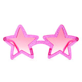 HS1160 - Star Shaped Party Mod Tinted Novelty Sunglasses