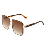 HJ2033 - Square Tinted Fashion Oversize Women Sunglasses