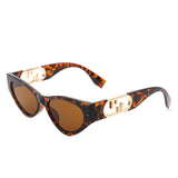 HS2088 - Women Fashion Retro Cat Eye Sunglasses