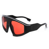 S2122 - Oversize Square Women Fashion Sunglasses