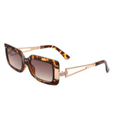 HS2117 - Women Chic Square Irregular Design Fashion Sunglasses