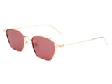 J2016 - Retro Square Vintage Metal Horn Rimmed Fashion Wholesale Sunglasses