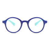 HK1008 - Kids Circle Round Junior Blue Light Blocker Glasses