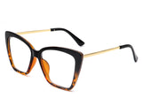 HBJ2011 - Women Square High Pointed Cat Eye Blue Light Blocker Glasses