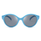 HKP1005 - Kids Round Cat Eye Polarized Children Fashion Sunglasses