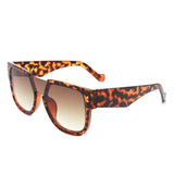 HS2121 - Square Oversize Brow-Bar Chic Women Fashion Wholesale Sunglasses