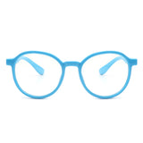 HK1010 - Kids Round Circle Junior Blue Light Blocker Glasses
