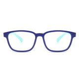 HK1014 - Children Rectangle Classic Blue Light Blocking Kids Glasses