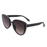 S1210 - Women Chic Rhinestone Design Fashion Cat Eye Wholesale Sunglasses