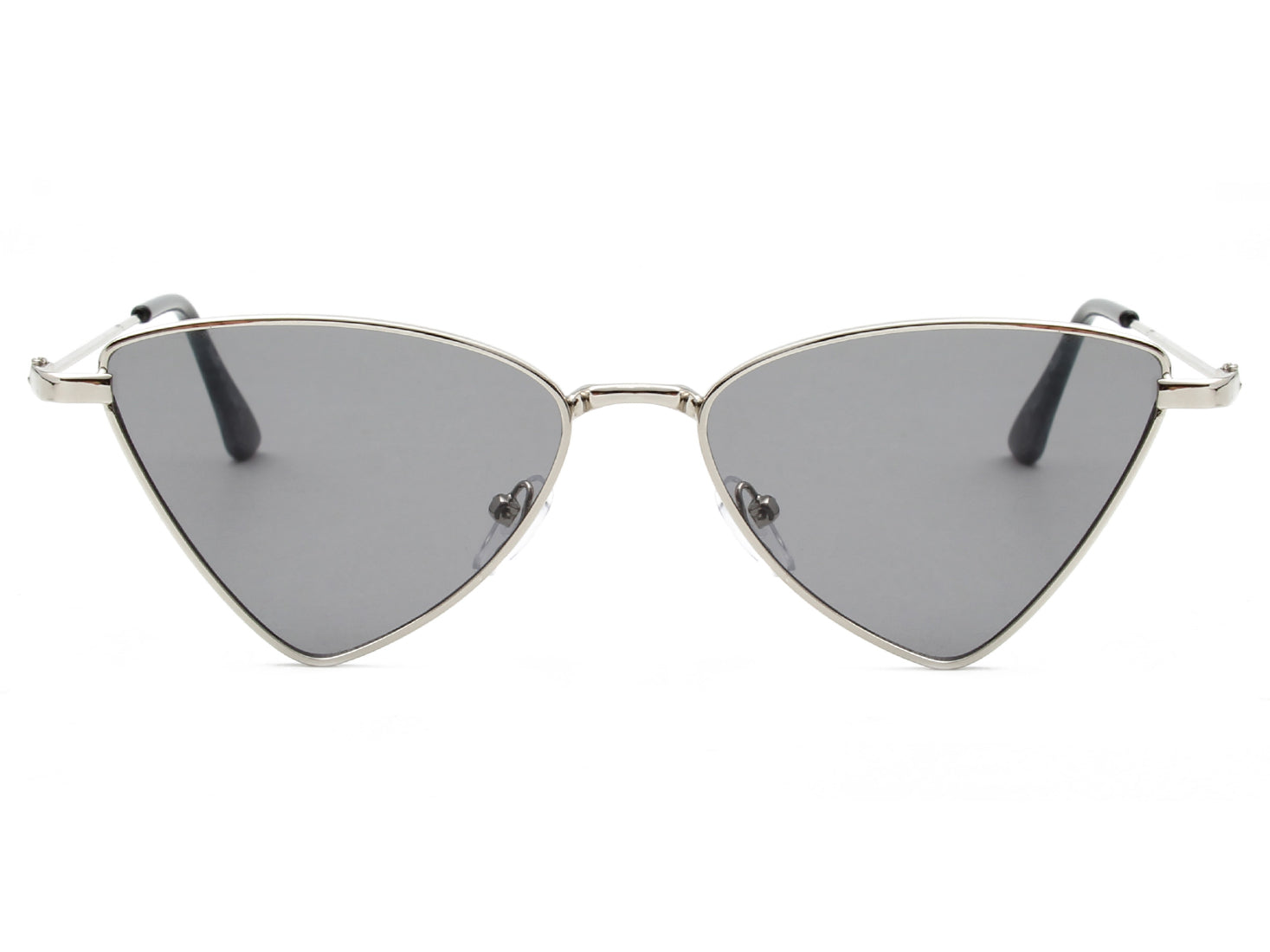 J1001 - Women Triangle Metal Cat Eye Fashion Sunglasses - Iris Fashion Inc. | Wholesale Sunglasses and Glasses