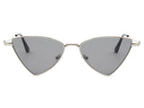 J1001 - Women Triangle Metal Cat Eye Fashion Sunglasses - Iris Fashion Inc. | Wholesale Sunglasses and Glasses