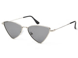 J1001 - Women Triangle Metal Cat Eye Fashion Sunglasses - Iris Fashion Inc. | Wholesale Sunglasses and Glasses