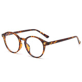 B1009 - Classic Circle Round Blue Light Blocker Fashion Glasses