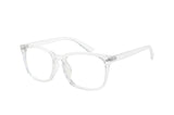 S1149 - Classic Rectangle Horn Rimmed Blue Light Blocker Glasses - Iris Fashion Inc. | Wholesale Sunglasses and Glasses
