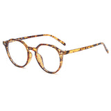 B1011 - Classic Circle Round Blue Light Blocker Fashion Glasses - Iris Fashion