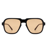 HS1192 - Retro Square Fashion Aviator Vintage Wholesale Sunglasses