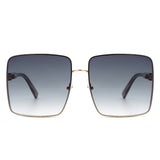HJ2033 - Square Tinted Fashion Oversize Women Sunglasses