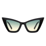 HS1206-1 - Retro Fashion Square High Pointed Cat Eye Wholesale Sunglasses