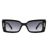 HS2091 - Rectangle Tinted Modern Fashion Square Wholesale Sunglasses