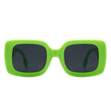 HS1139 - Retro Flat Top Fashion Square Wholesale Sunglasses