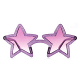 HS1160 - Star Shaped Party Mod Tinted Novelty Sunglasses