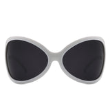 S1214 - Oversize Triangle Butterfly Shape Fashion Women Sunglasses