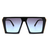HS2010-1 - Women Fashion Square Retro Oversize Wholesale Sunglasses