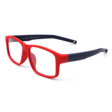 HK1012 - Children Rectangle Classic Blue Light Blocker Glasses