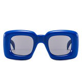 HK1032 - Flat Top Junior Colorful Square Kids Wholesale Sunglasses