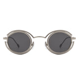 HJ2048 - Fashion Circle Geometric Round Futuristic Wholesale Sunglasses