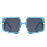 HS2077 - Oversize Square Geometric Irregular Women Wholesale Sunglasses