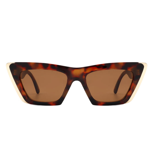 HS2107 - Women Square Retro Vintage Cat Eye Fashion Wholesale Sunglasses