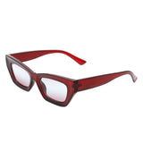 HS1128 - Rectangle Slim Retro Narrow Fashion Square Sunglasses