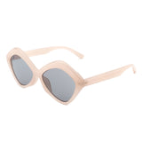 S1195 - Geometric Retro Hexagonal Fashion Polygon Wholesle Sunglasses