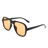 HS1192 - Retro Square Fashion Aviator Vintage Wholesale Sunglasses