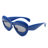 HK1031 - Girls Lips Shape Fun Tinted Kids Wholesale Sunglasses