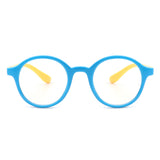 HK1008 - Kids Circle Round Junior Blue Light Blocker Glasses
