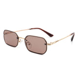 HJ2016 - Slim Retro Rectangle Small Narrow Vintage Wholesale Sunglasses