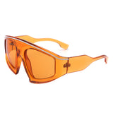 S2122 - Oversize Square Women Fashion Sunglasses