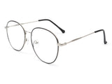 HBJ2015 - Circle Round Metal Blue Light Blocker Glasses