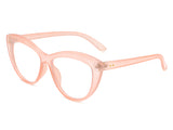HBJ2013 - Women Retro Bold Round Cat Eye Fashion Blue Light Blocker Glasses