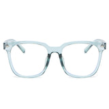 B1012 - Classic Square Oversize Blue Light Blocker Glasses