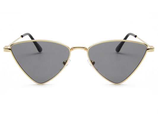 J1001 - Women Triangle Metal Cat Eye Fashion Sunglasses - Iris Fashion Inc. | Wholesale Sunglasses and Glasses