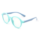 HK1008 - Kids Circle Round Junior Blue Light Blocker Glasses