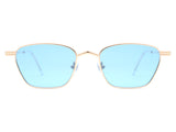 J2016 - Retro Square Vintage Metal Horn Rimmed Fashion Wholesale Sunglasses