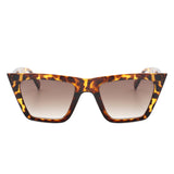 S1104 - Square Retro Women Cat Eye Fashion Sunglasses