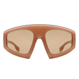 S2122 - Oversize Square Women Fashion Sunglasses