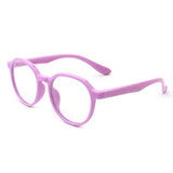 HK1010 - Kids Round Circle Junior Blue Light Blocker Glasses