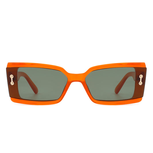 HS2091 - Rectangle Tinted Modern Fashion Square Wholesale Sunglasses